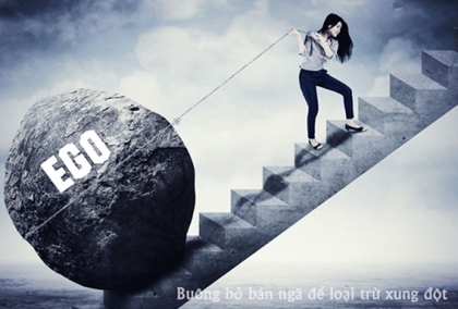 Buông bỏ bản ngã để loại trừ xung đột